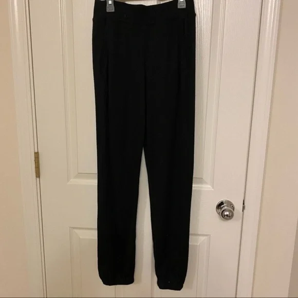 rag & bone Rib Knit Joggers in Black Size S - Picture 4 of 12
